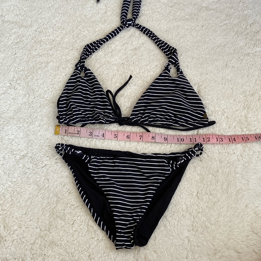 ❤️ Oneill Stripe Bikini Top and Bottom Size Small NWOT - Picture 4 of 13